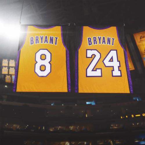 NBA科比退役球衣_湖人退役科比8号24号球衣_nba球队退役球衣