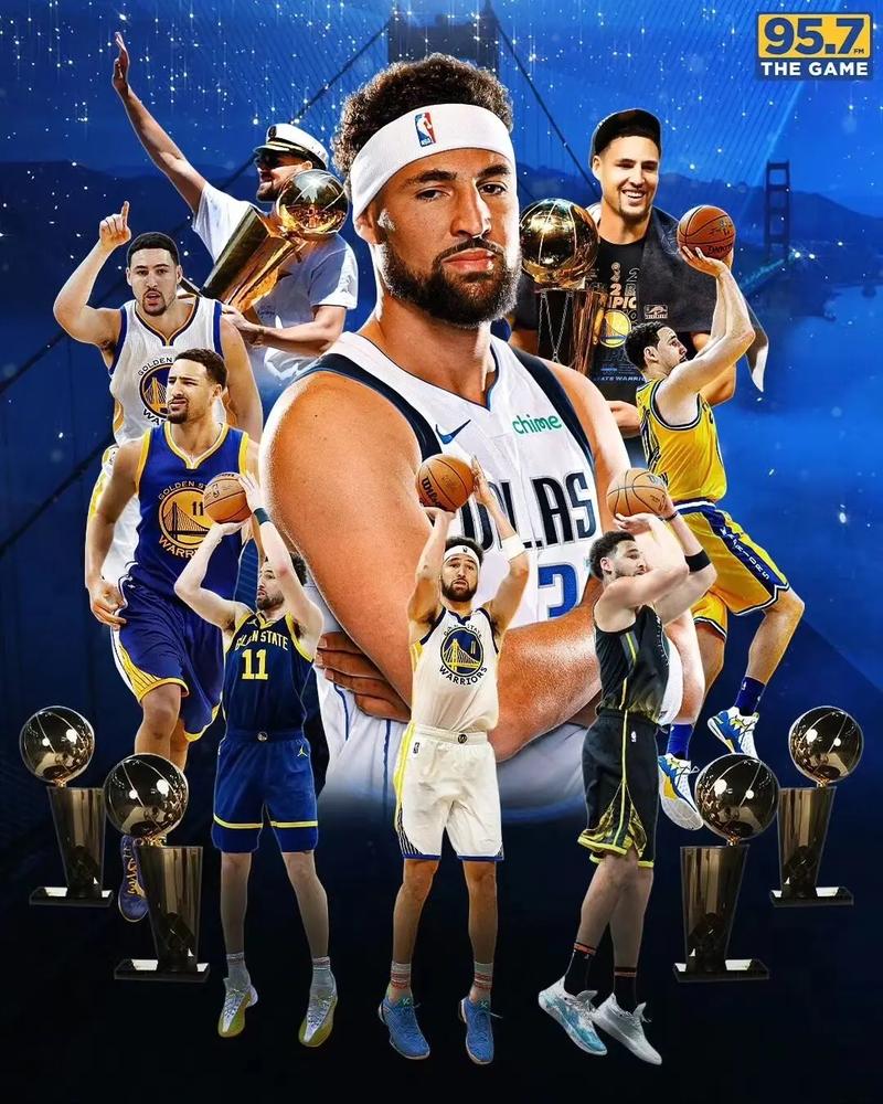 今日NBA揭幕战：场边惊现克莱汤普森，还有这些惊人相似