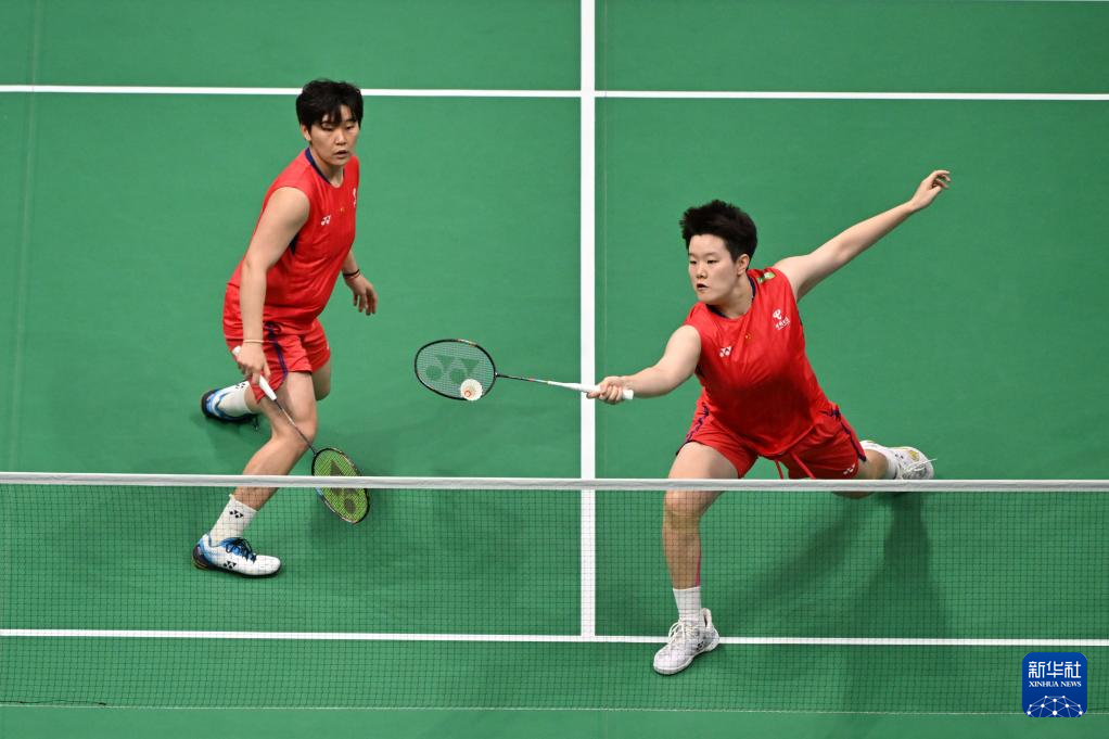 中国羽毛球大师赛：刘圣书/谭宁晋级女双半决赛